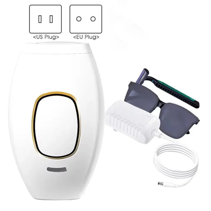 ClickRush™ IPL Laser Hair Removal – Smooth, Long-Lasting Results at Home