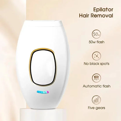 ClickRush™ IPL Laser Hair Removal – Smooth, Long-Lasting Results at Home